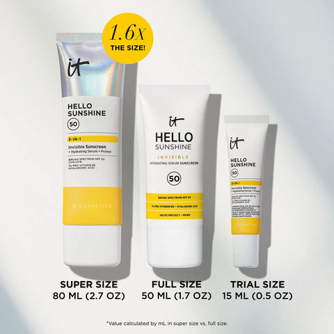Hello Sunshine Invisible Sunscreen For Face SPF 50